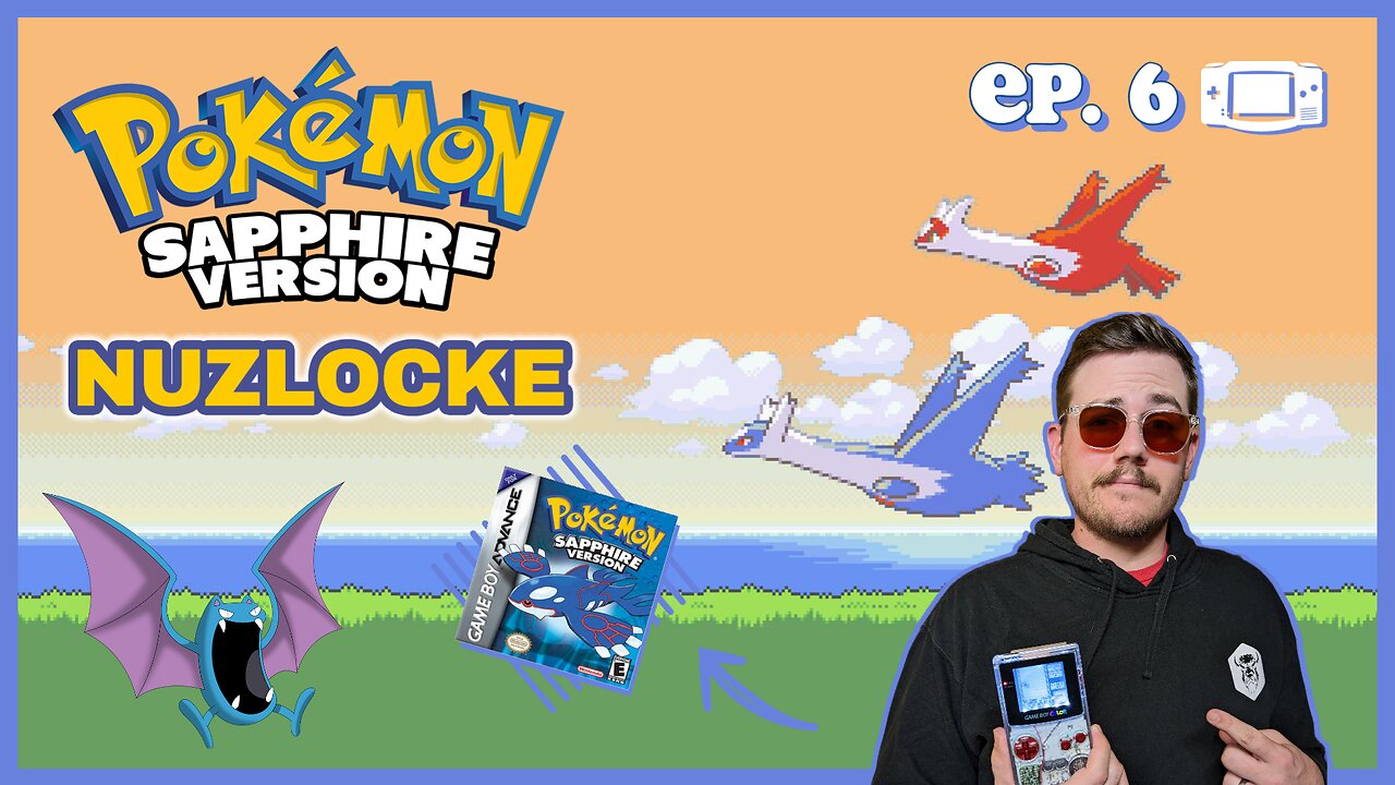 Pokemon Sapphire Nuzlocke | Ep. 6 | Lets See Those Emotes!