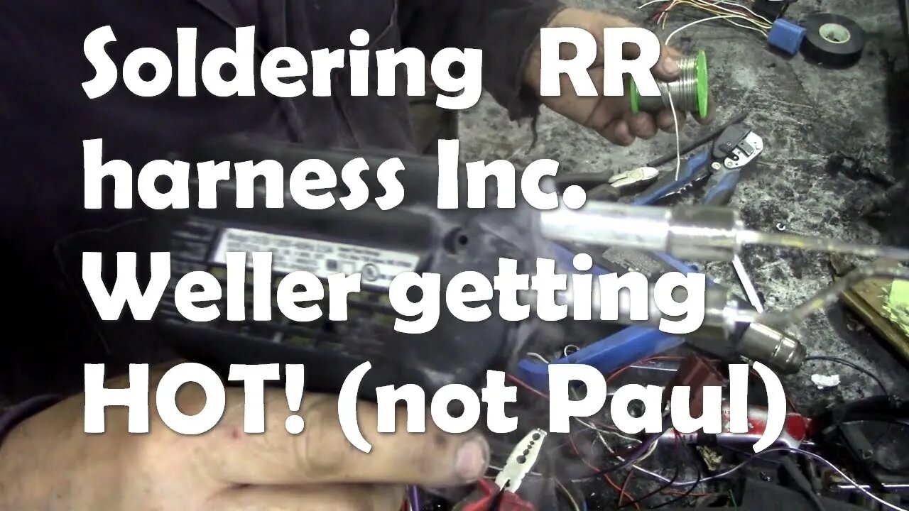 Range Rover wiring update and tips on soldering