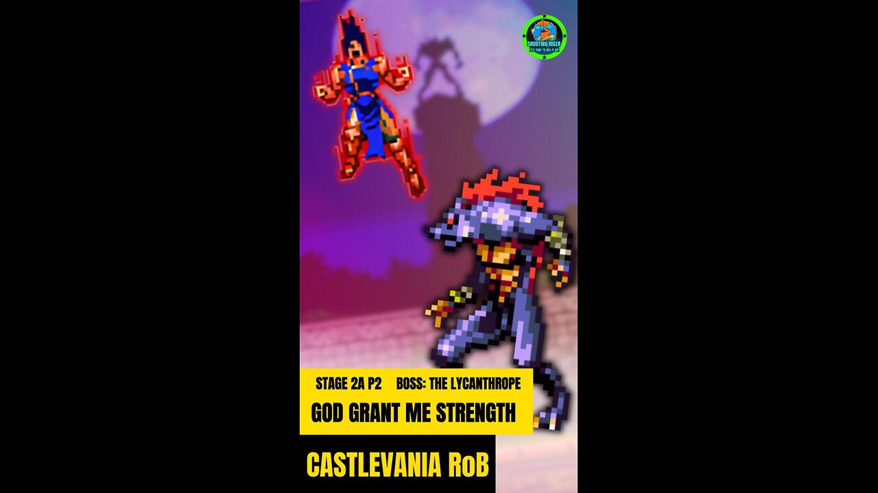 THE IMPOSSIBLE LYCANTHROPE!🐺 + STAGE 2 P2 - Castlevania Rondo of Blood Live Shorts #bossbattle