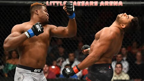 Francis Ngannou vs. Alistair Overeem Full Fight - MMA Fighter