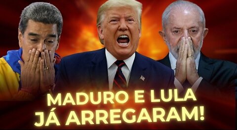 LULA E MADURO JÁ PEDEM CLEMÊNCIA PARA TRUMP 😂 QUE AINDA NEM ASSUMIU A CASA BRANCA!