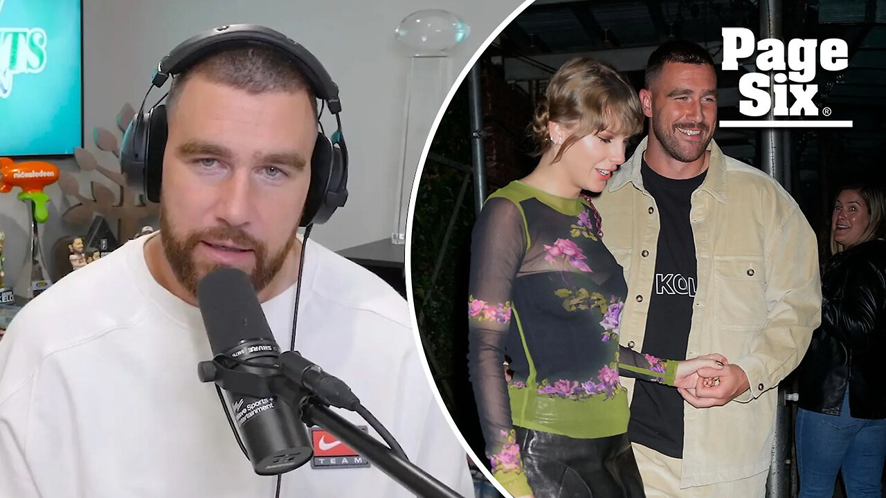 Fans think they caught Travis Kelce admitting he's in love with Taylor Swift