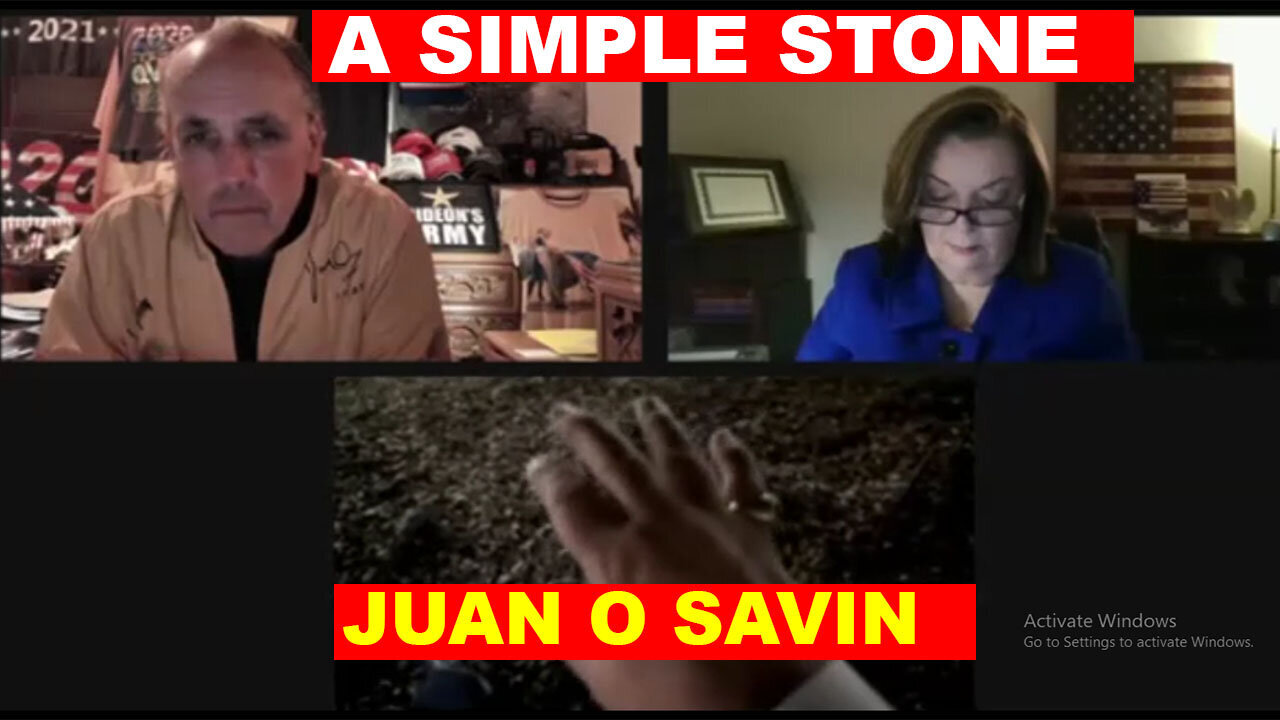 JUAN O SAVIN Shocking News 03.07 💥 A SIMPLE STONE David & Goliath- Gideons Army