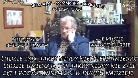 28 LUDZIE ZYJĄ JAKBY NIGDY NIE MIELI UMIERAĆ LUDZIE UMIERAJĄ TAK JAKBY NIGDY NIE ZYLI