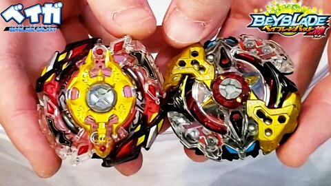 LEGEND SPRIGGAN .7M.X vs mgc GALAXY ZEUS .4M.Pl (clássico) - Beyblade Burst ベイブレードバースト