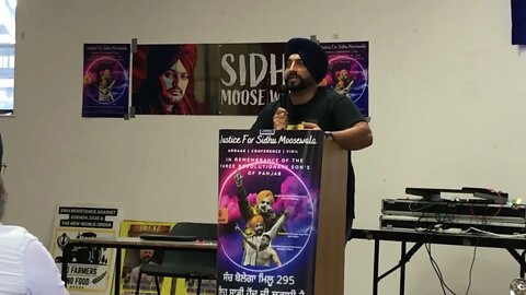 Justice For Sidhu Moosewala #Justice4SMW Southall Conference