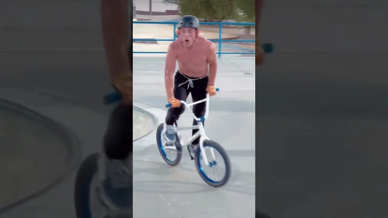 🎮 VIDEO GAME BMX COMBO 🤯 #short -Jacob Thiem