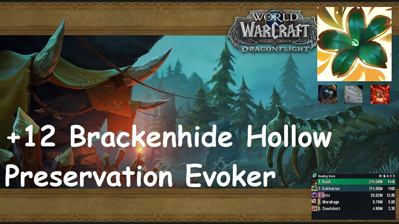 +12 Brackenhide Hollow | Preservation Evoker | Tyrannical | Storming | Raging | #212