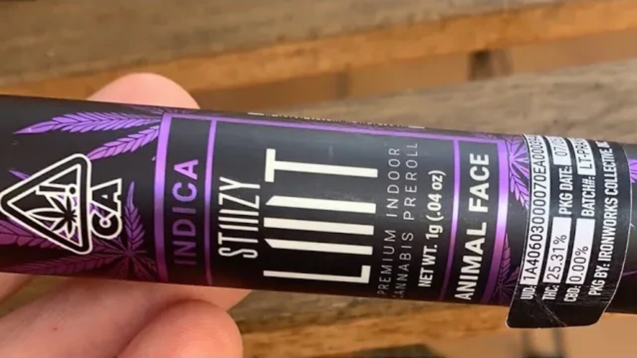 Stiiizy Animal Face Pre Roll Taste Test