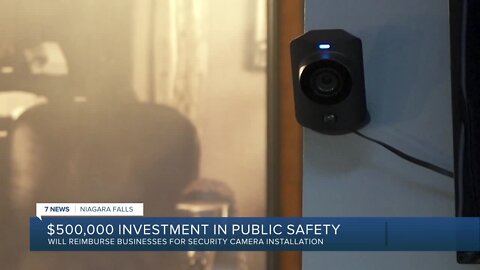 Mayor of Niagara Falls launches program to encourage more businesses to install security cameras