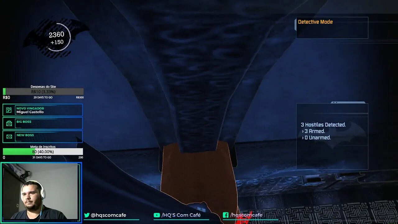 #LIVE CAFÉ GAMEPLAY | BATMAN ARKHAM ASYLUM