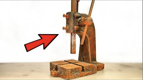 Very Rusted Press Restoration