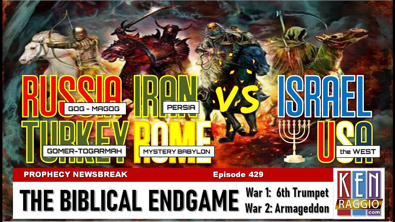 The Biblical ENDGAME - 6th Trumpet War & Armageddon - Israel/Hamas War will lead to global war.