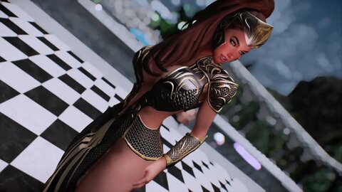 Skyrim [Ashtoreth] Ember Dress 3BA.v2 & BHUNP.v3 HDT SMP