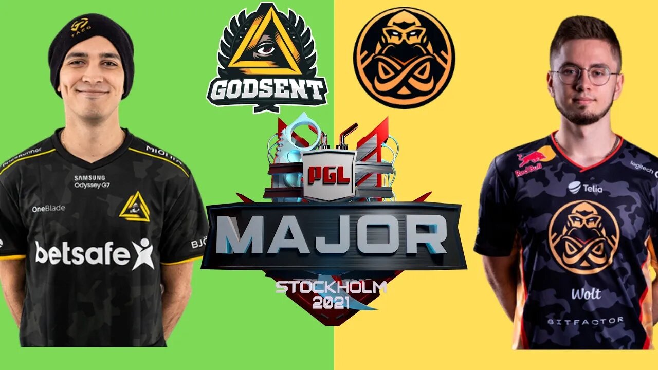 Godsent vs ENCE PGL Major Stockholm | CSGO Melhores Momentos