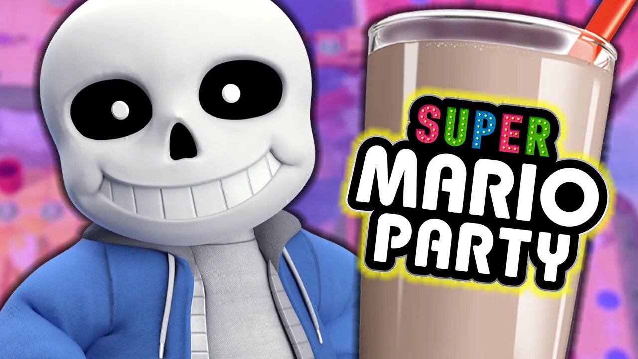 Does Sans Undertale Live In The Mario Party Universe? (ft. JClancy)