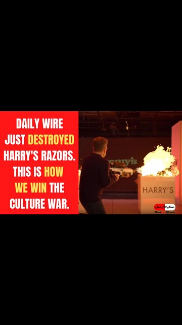 Daily Wire Just Destroyed Harry's Razors. THIS IS HOW to win a culture war.