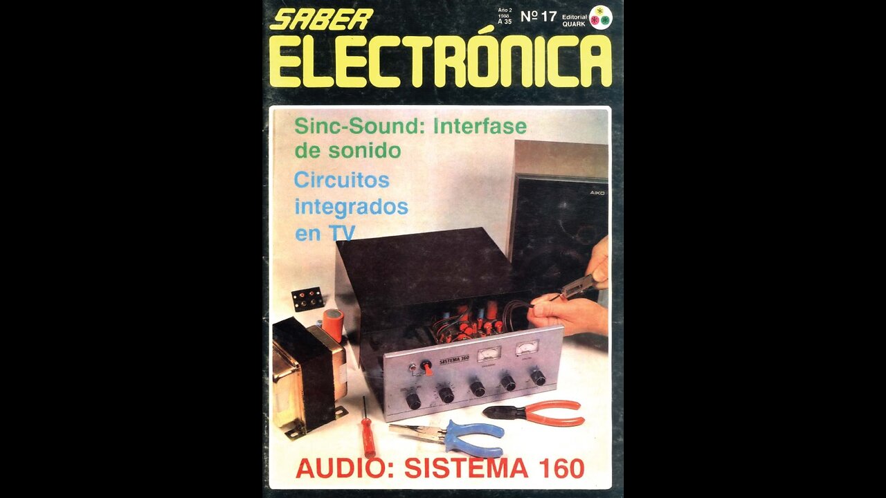 REVISTA DE SABER ELECTRONICA 17 Y 18 DESCARGA GRATIS