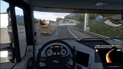 Euro Truck Simulator 2 Muatan 23 Batu Menuju Erfurt Jerman DAF XF Tractor Head