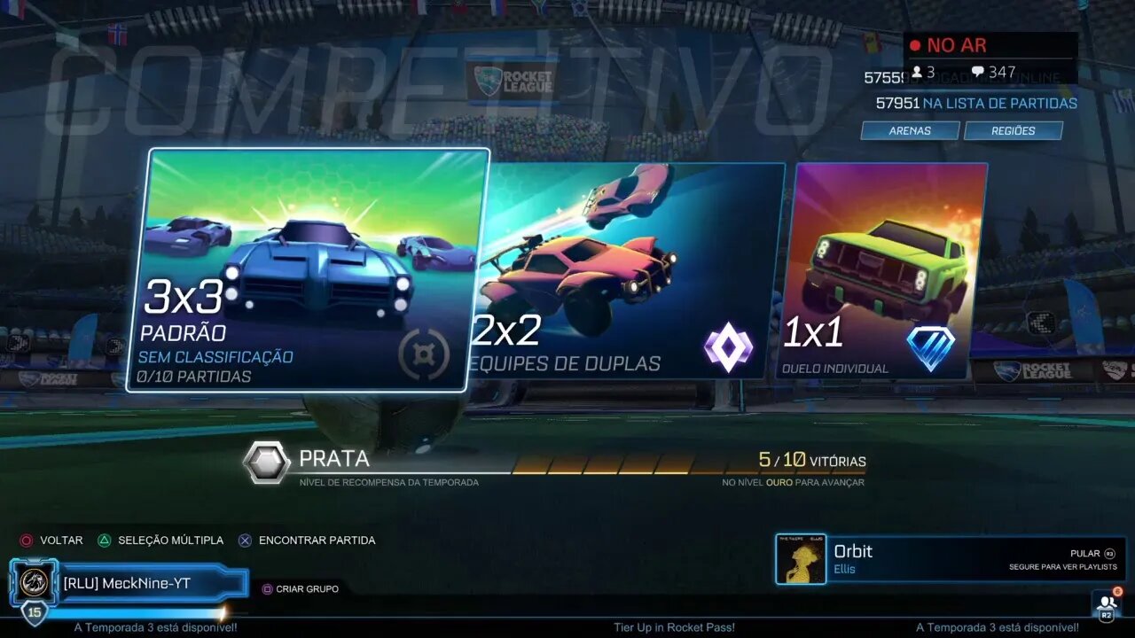 ROCKET LEAGUE - O FENNEC Mais CLEAN do RL