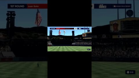 Juan Soto Hitting Homeruns Left and Right in the MLB The Show 22 Homerun Derby