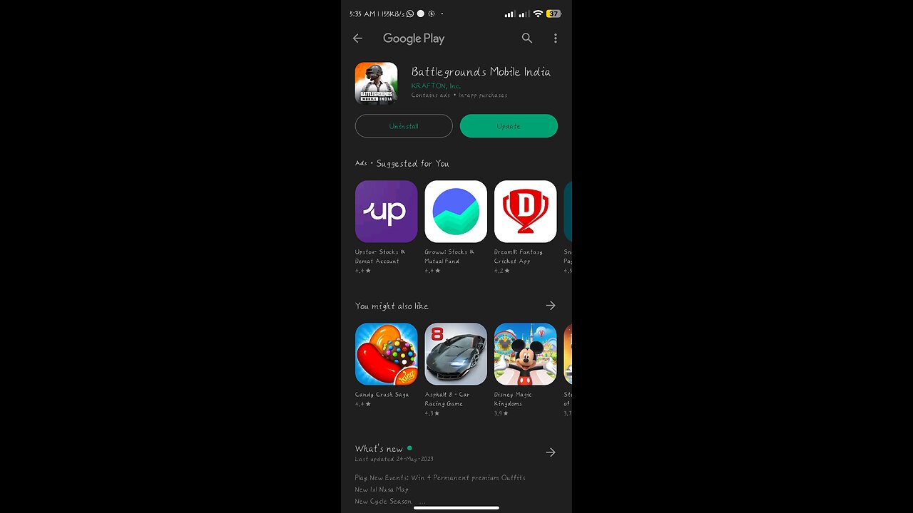 BGMI Available on Play Store ❤️❤️❤️❤️