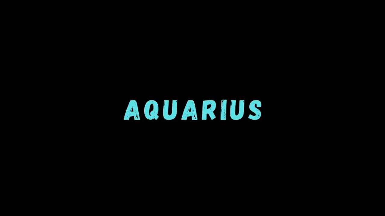 AQUARIUS - Ultimate soul mate! Don't rush it, but take the chances 🥳
