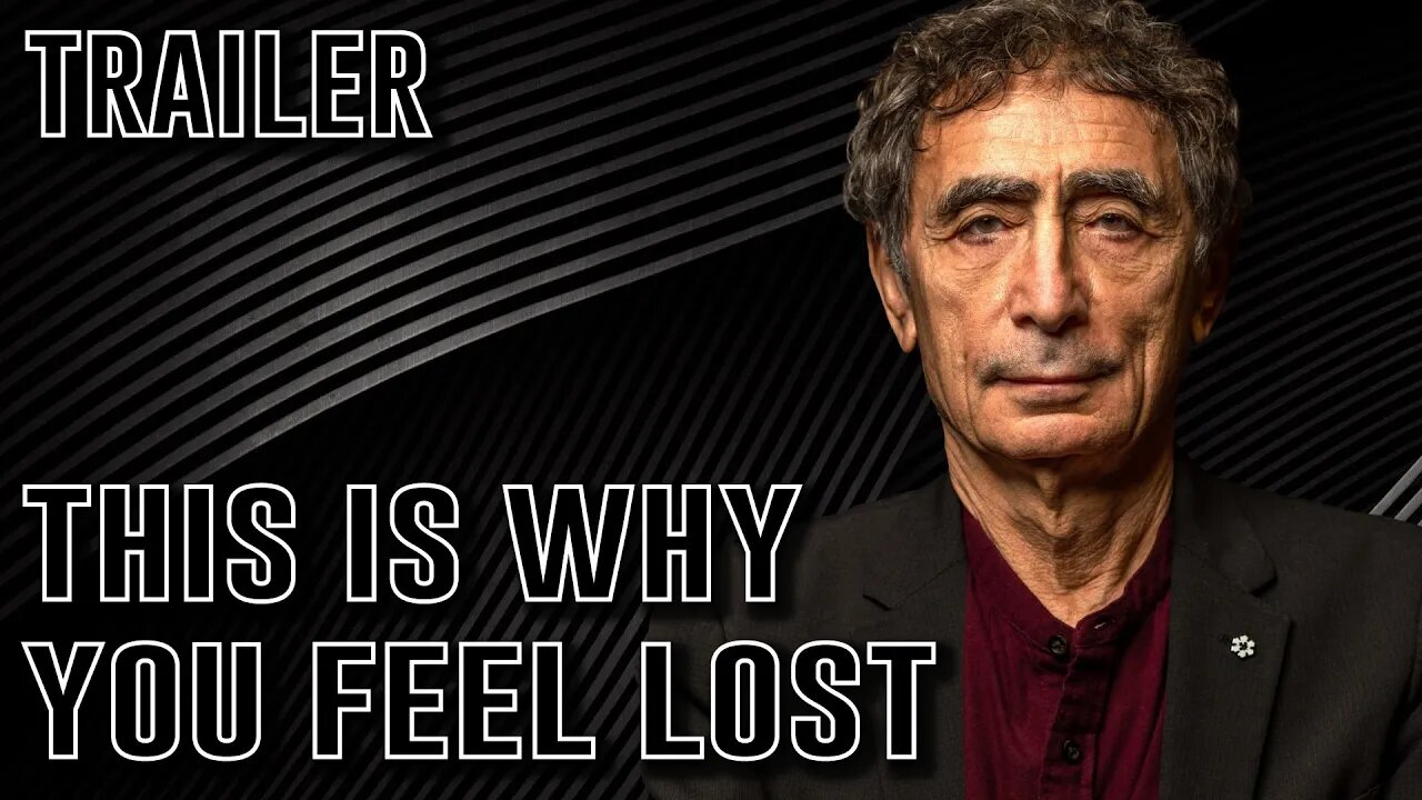 TRAILER - WE ARE BECOMING DISCONNECTED - DR GABOR MATE #shorts