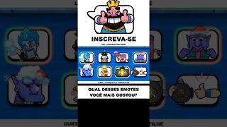 TODOS OS EMOTES CLASH ROYALE PARTE 3