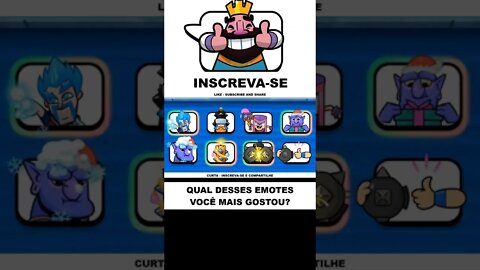 TODOS OS EMOTES CLASH ROYALE PARTE 3