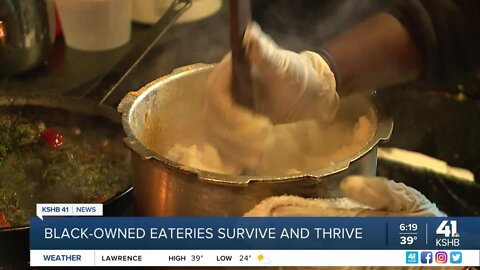 Black-owned eateries survive, thrive