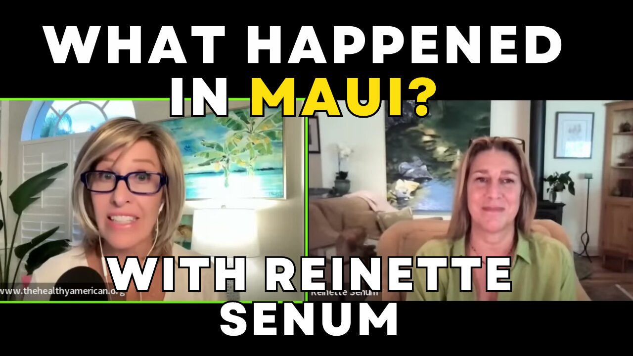 REINETTE SENUM EXPOSES THE MAUI MASSACRE