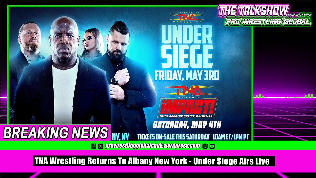 TNA Wrestling Returns To Albany New York Under Siege Airs Live