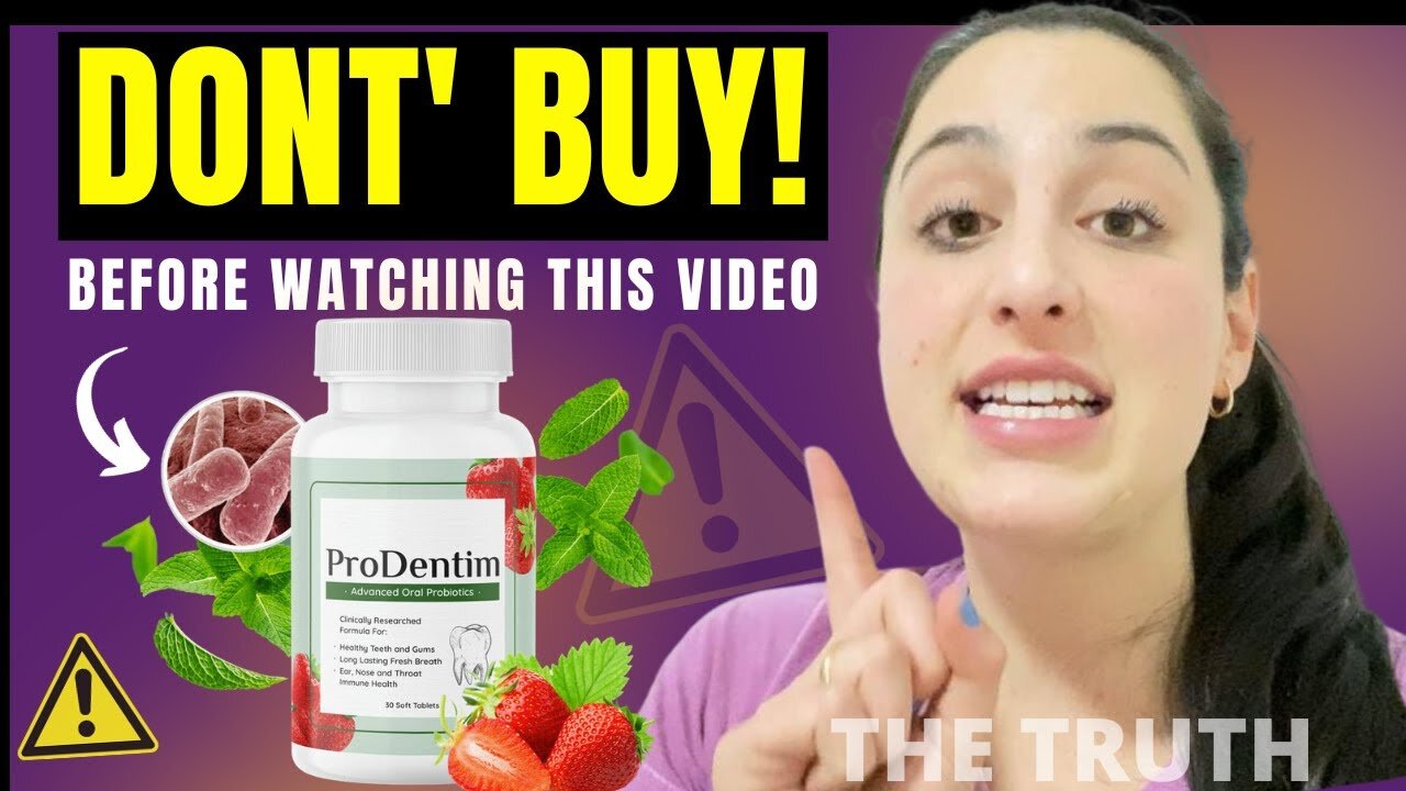 PRODENTIM – PRODENTIM REVIEW –⚠️THE TRUTH!⚠️– ProDentim Reviews- ProDentim Oral Health - Pro Dentim