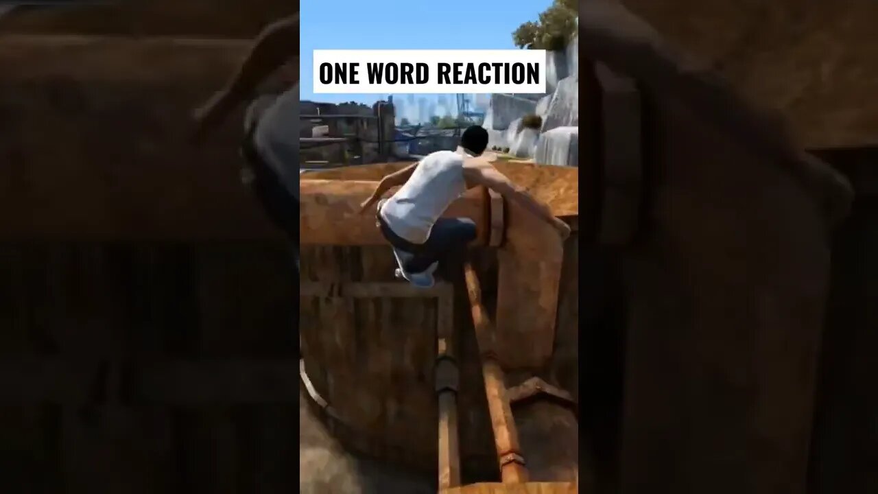 What's your one word reaction #skate3 ea skate