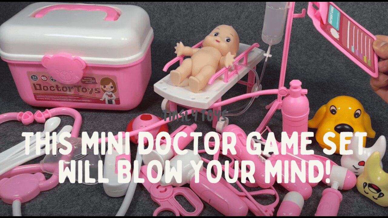 This Mini Doctor Game Set Will Blow Your Mind! 10 Minutes of Satisfying ASMR!