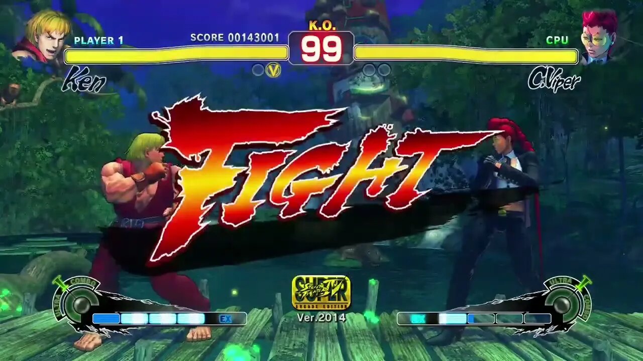 Ken vs C Viper | Street Fighter IV