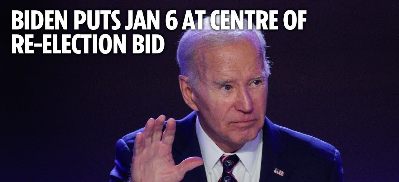 "Democracy is on the ballot" Biden puts January 6 at centre of re-election bid