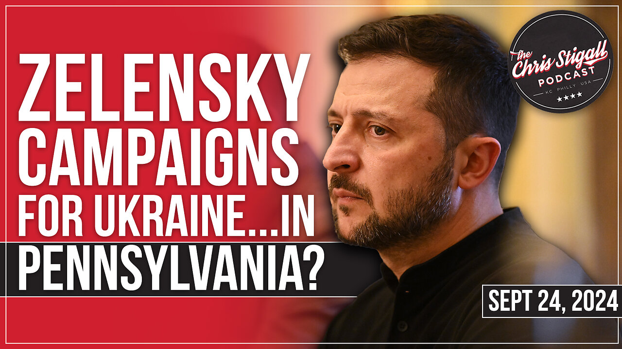 Zelensky Campaigns for Ukraine...In Pennsylvania?