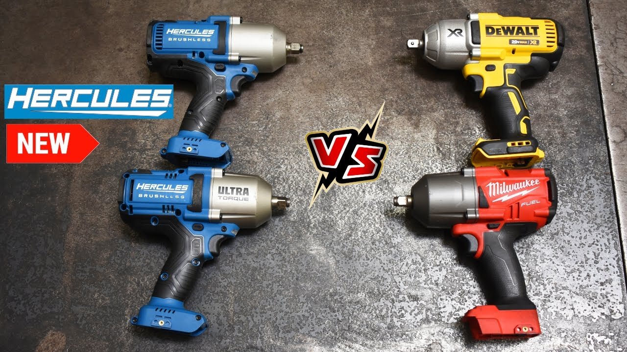 Harbor Freight Vs. Dewalt Vs. Milwaukee Impact Wrench