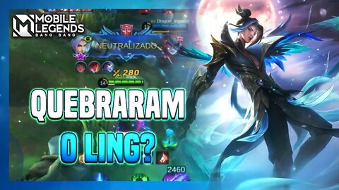 TESTEI O LING NERFADO E ME SURPREENDI | Mobile Legends