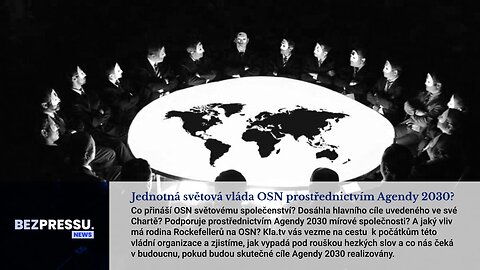 Jednotná světová vláda OSN prostřednictvím Agendy 2030?