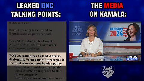 Media Caught Reciting DNC Talking Points Point By Point