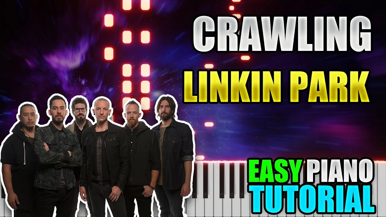 Crawling - Linkin Park | Easy Piano Tutorial