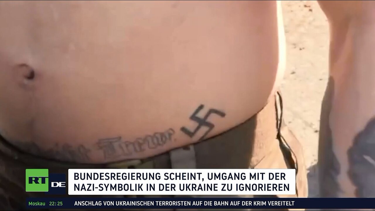 Bundesregierung scheint Verbreitung von Nazi-Symbolik in der Ukraine zu ignorieren