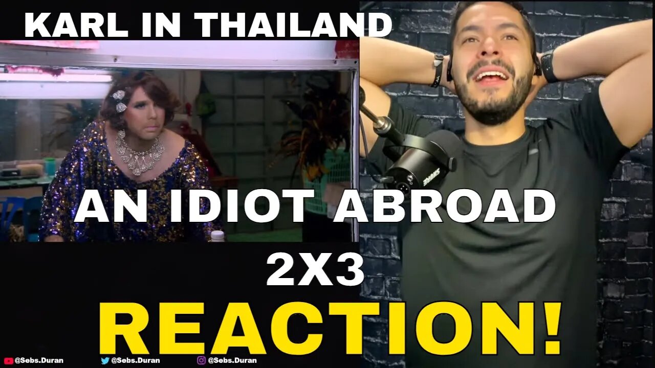 Sebs reacts to An Idiot Abroad S02E03 Dolphin Swim pt 1 Thailand (brings me back)