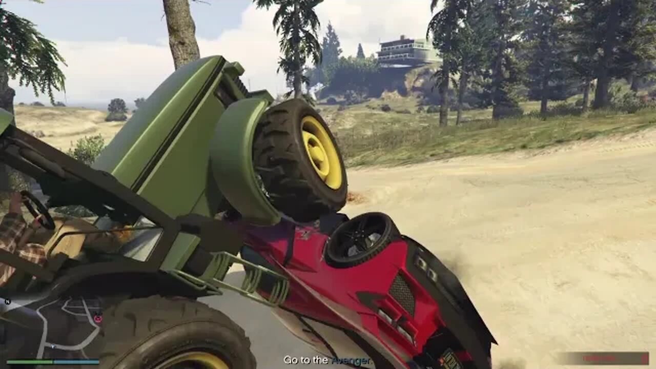 Grand Theft Auto V: Tractor Fool