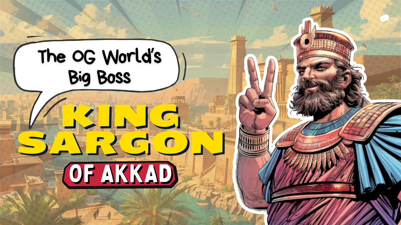 Comic-Style History Presentation: Akkadian Empire Episode 1 - King Sargon