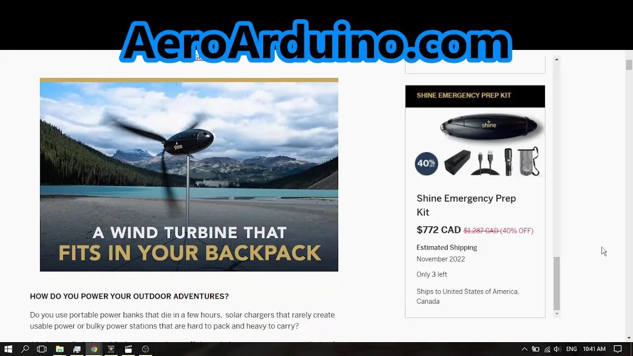 Only $70 😱😱😱 Build your Portable DIY Wind Turbine Phone Charge