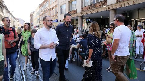 Tomašević obišao manifestaciju Projekt Ilica Q’ART